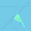 Topografische Karte Playa Norte, Höhe, Relief