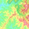 Topografische Karte Smiths Gully, Höhe, Relief