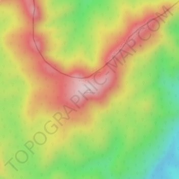 Topografische Karte Vohibola, Höhe, Relief