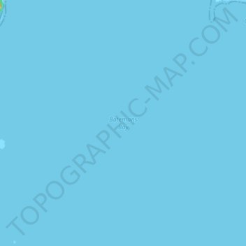Topografische Karte Batemans Bay, Höhe, Relief