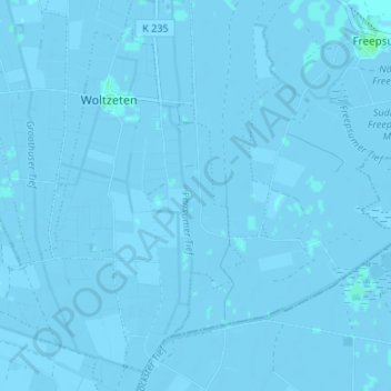 Topografische Karte Schnepel, Höhe, Relief