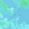 Topografische Karte Marshy Point, Höhe, Relief