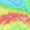 Topografische Karte Dosso Pallanza, Höhe, Relief
