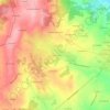 Topografische Karte Le Mas Vergnez, Höhe, Relief