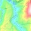 Topografische Karte Jatumpampa de Huayllay, Höhe, Relief