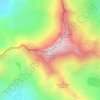Topografische Karte Scima da Saoseo, Höhe, Relief