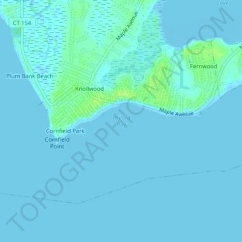 Topografische Karte Willard Bay, Höhe, Relief