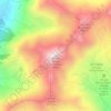 Topografische Karte Monte Rosso Di Vertosan, Höhe, Relief