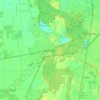 Topografische Karte Mooroopna, Höhe, Relief