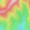Topografische Karte La Mediana, Höhe, Relief
