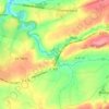 Topografische Karte Le Val d'Airou, Höhe, Relief