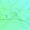 Topografische Karte Νησέλλι, Höhe, Relief