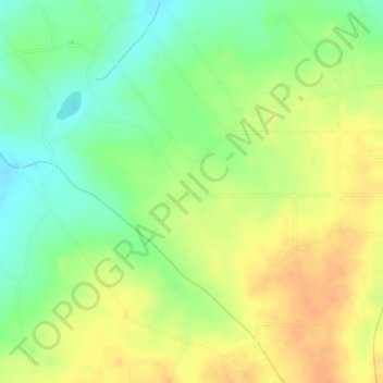 Topografische Karte Santa Rita, Höhe, Relief