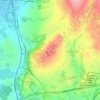 Topografische Karte High Haume, Höhe, Relief