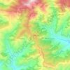 Topografische Karte Chakrata, Höhe, Relief