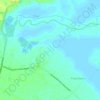 Topografische Karte Tiwi, Höhe, Relief