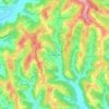 Topografische Karte Unteredelstauden, Höhe, Relief