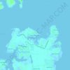 Topografische Karte West Shadyside, Höhe, Relief