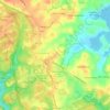 Topografische Karte Cranberry Woods, Höhe, Relief