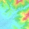 Topografische Karte Chiassa Superiore, Höhe, Relief
