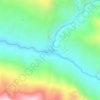 Topografische Karte Chharka Bhot, Höhe, Relief
