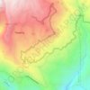Topografische Karte Jang, Höhe, Relief