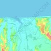 Topografische Karte Opotiki, Höhe, Relief