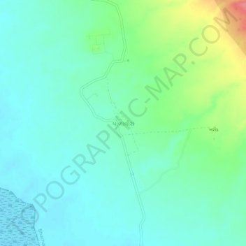 Topografische Karte Dholavira, Höhe, Relief