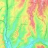 Topografische Karte Ladera Ranch, Höhe, Relief
