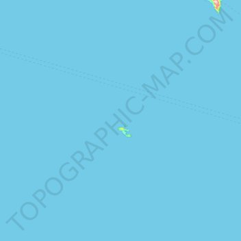 Topografische Karte Pulau Gureda, Höhe, Relief
