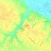 Topografische Karte Labuh Baru Barat, Höhe, Relief
