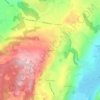 Topografische Karte Haut-Biol, Höhe, Relief