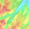 Topografische Karte Spindelwag, Höhe, Relief
