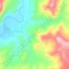 Topografische Karte Anapoima, Höhe, Relief