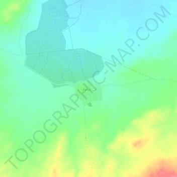 Topografische Karte Ben Ghilouf, Höhe, Relief