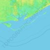 Topografische Karte Saint George Island, Höhe, Relief
