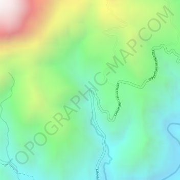 Topografische Karte Tumipi Spring Resort, Höhe, Relief