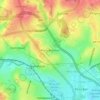 Topografische Karte Perry Beeches, Höhe, Relief