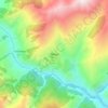 Topografische Karte Simikot, Höhe, Relief