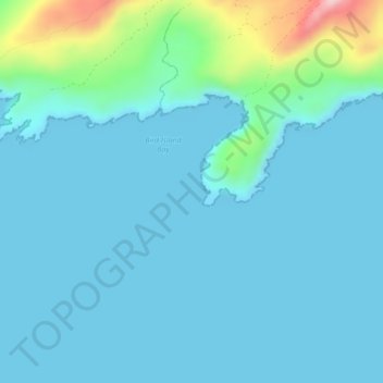 Topografische Karte Doonbeg Head, Höhe, Relief