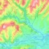 Topografische Karte Faiano, Höhe, Relief
