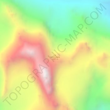 Topografische Karte Issuttussoq, Höhe, Relief