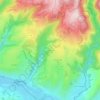 Topografische Karte Ayrolles, Höhe, Relief