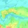 Topografische Karte La Petite Vernelle, Höhe, Relief