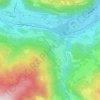 Topografische Karte Wimml, Höhe, Relief