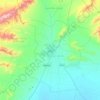 Topografische Karte Ghazni, Höhe, Relief