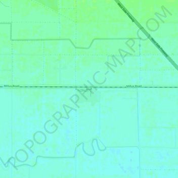 Topografische Karte Gulf, Höhe, Relief