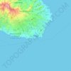 Topografische Karte Praia, Höhe, Relief