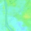 Topografische Karte الخضراء -جبيل, Höhe, Relief