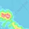Topografische Karte Paradise Cay, Höhe, Relief